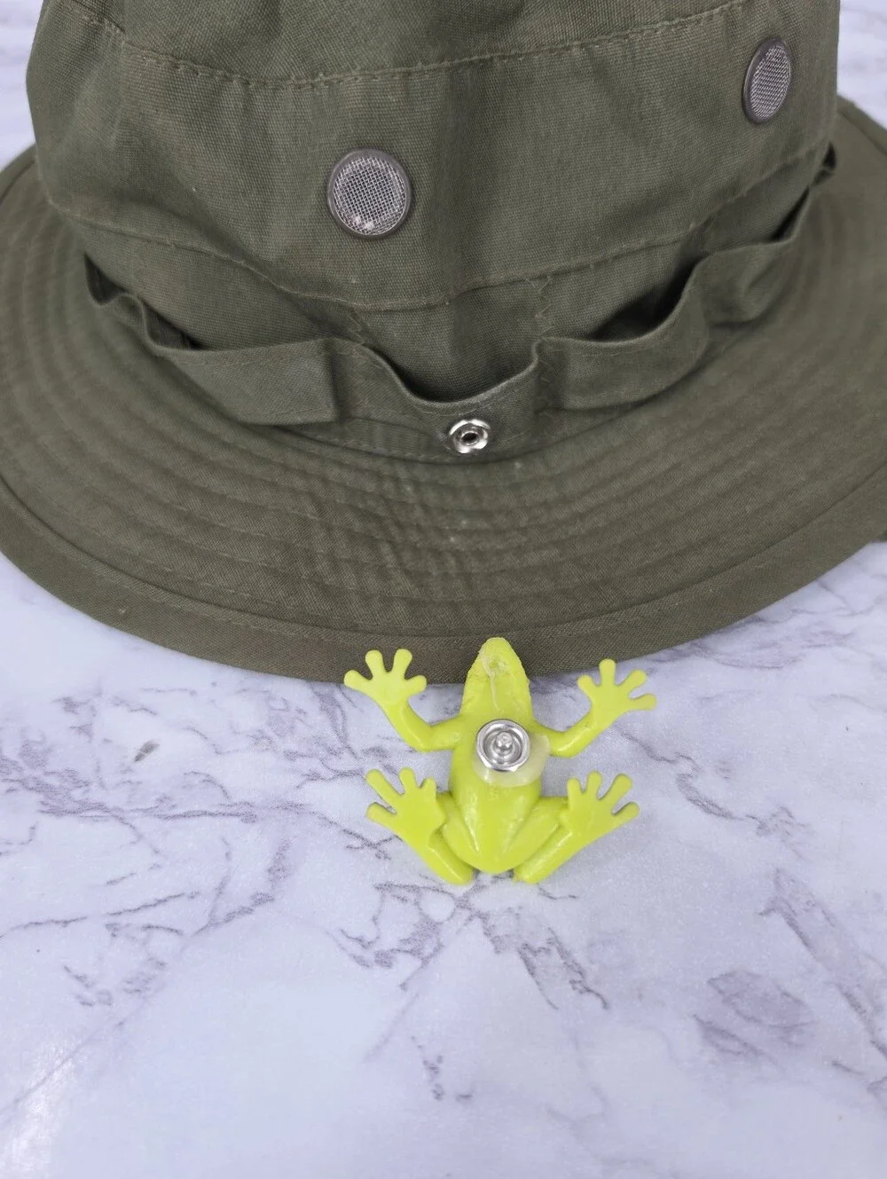 The Wild Wild Vest Army Green Tactical Boonie Hat Boys Infant Toddler Kids
